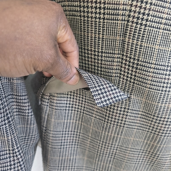 Ralph Ralph Lauren Blazer Sports Coat Men 40T Silk Wool Pinstripe Exellcent - Picture 6 of 15